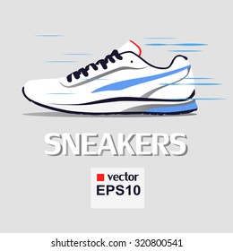 Vector running shoes - sneakers