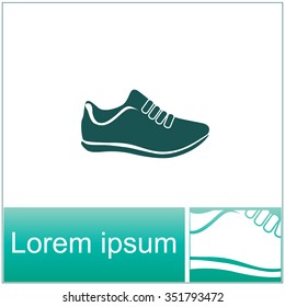 Vector running shoes - sneakers