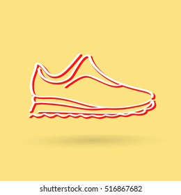 Vector running shoes - sneakers