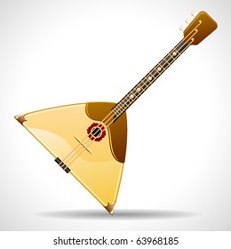 Vector russian balalaika