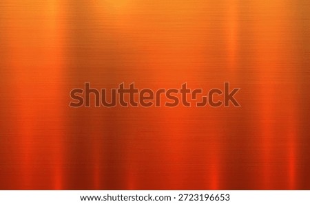 Vector rust metallic tones background. Abstract gradient bright and shiny light reflection brushed steel metal texture. Illustration for background, backdrop, web, wallpaper, print and design artwork.