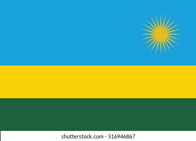 Vector Rwanda flag, Rwanda flag illustration, Rwanda flag picture, Rwanda flag image