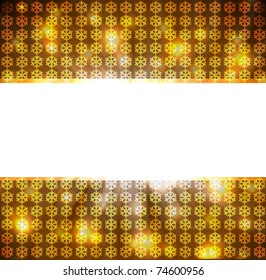  Vector s background with w snowflakes