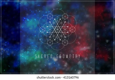 Vector sacred geometry.