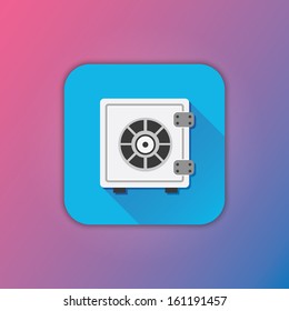 Vector Safe Icon