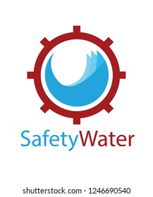 Vector SafetyWater Logo Design Template Icon