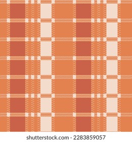 Vector Saffron plaid repeat seamless pattern background. Digital textile print and pattern. Vector illustration