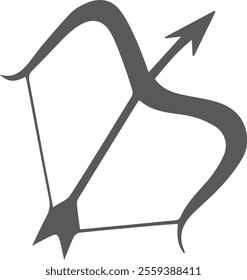 Vector Sagittarius, Sagittarius astrology symbol symbol drawings