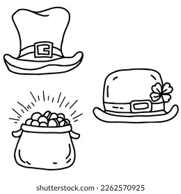 conjunto de ilustraciones de día de patrón vectorial