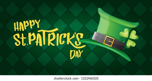 Vector Saint Patricks Day Horizontal Banner Stock Vector (Royalty Free ...