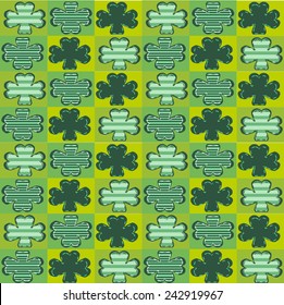 vector saint patricks day pattern