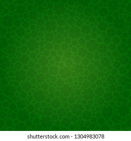 vector Saint Patrick's day seamless shamrock background