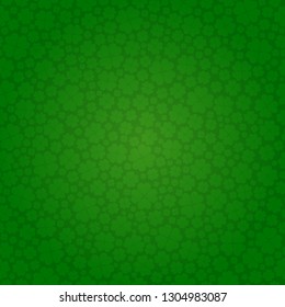 vector Saint Patrick's day seamless shamrock background