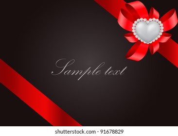 vector Saint Valentine's Day greeting card