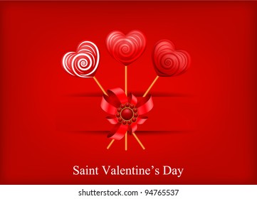 vector Saint Valentine's Day greeting card