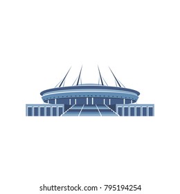 Vector Saint-Petersburg stadium