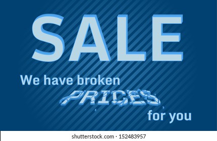Vector sale background