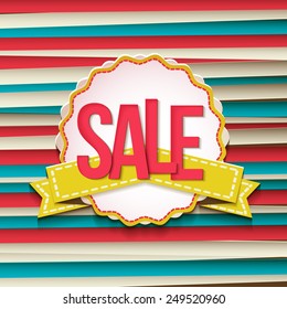 Vector sale badges text. design elements illustration