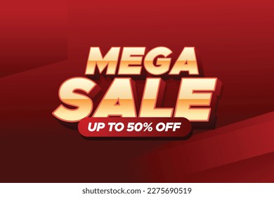 Vector sale banner promotion design