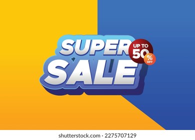 Vector sale banner promotion design