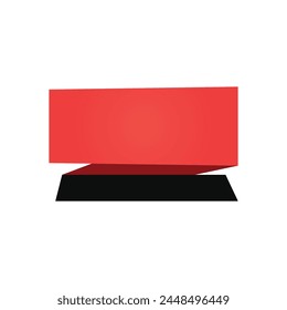 Vector sale banner template blank special offer label.