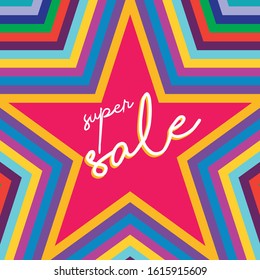 Vector sale banner template design. big sale special offer. End of season banner. Web element.