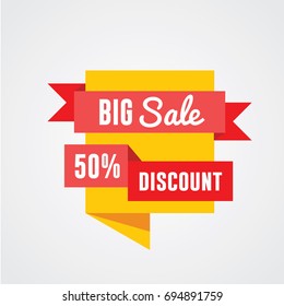 Vector sale banners set
