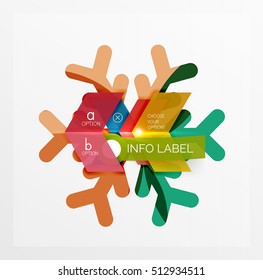 Vector sale Christmas banner template. For business backgrounds and presentations