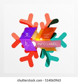 Vector sale Christmas banner template. For banners, business backgrounds and presentations