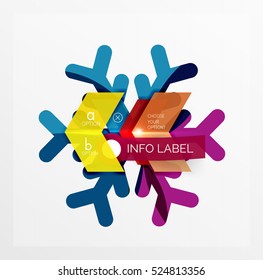 Vector sale Christmas banner template. For banners, business backgrounds and presentations