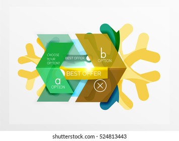 Vector sale Christmas banner template. For banners, business backgrounds and presentations