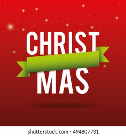 Vector sale christmas label template
