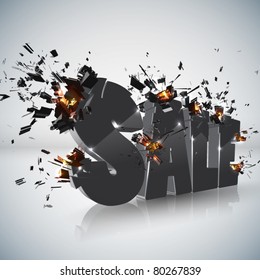 Vector Sale Crushing
