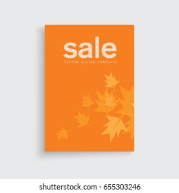 Vector sale design template. Sale concept.