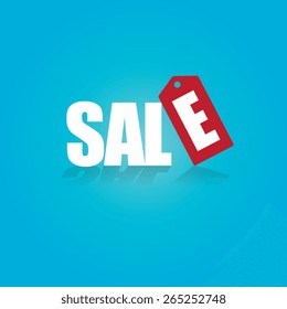 Vector Sale Label