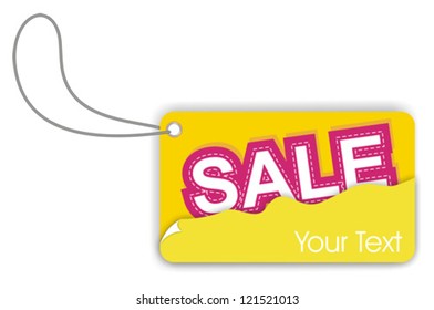 Vector sale labels
