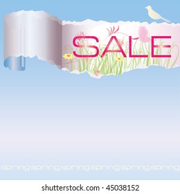 vector sale with nature