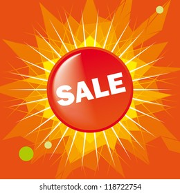 Vector sale stamp