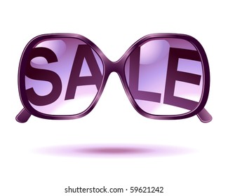 vector sale sunglasses icon