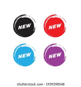 Vector Sale Tag, Circle Tag Design Set