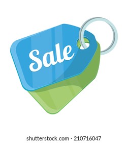 Vector Sale Tag Flat Icon