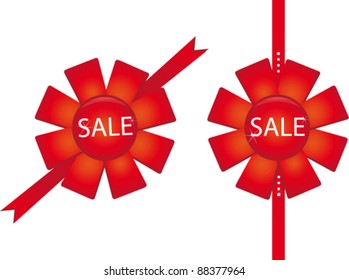 vector sale tag and label