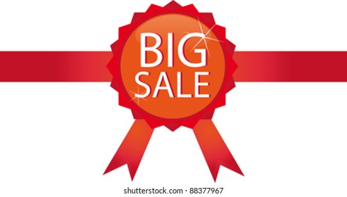 vector sale tag and label
