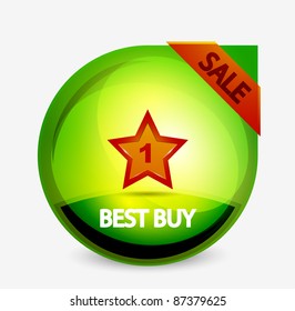 Vector sale tag | pointer | label