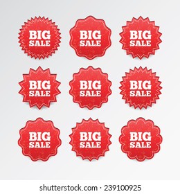 Vector Sale Tags