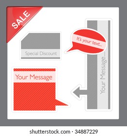 Vector Sale Tags