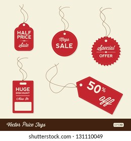 Vector Sale Tags / Labels