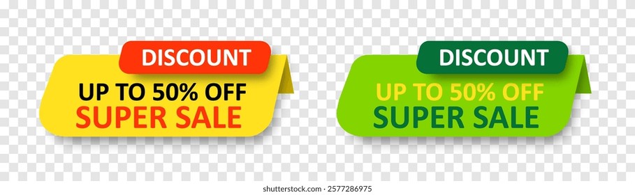 Vector sales label collection. Special offer, discount offer, best price, for promotion media design. Vector illustration isolated on png background