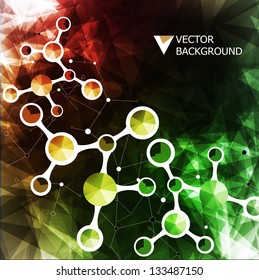 Vector Sample background for colorful options. Design modern template can be used for brochure, banners or website layout vector.