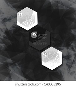 Vector Sample background for colorful options. Design modern template can be used for brochure, banners or website layout vector.
